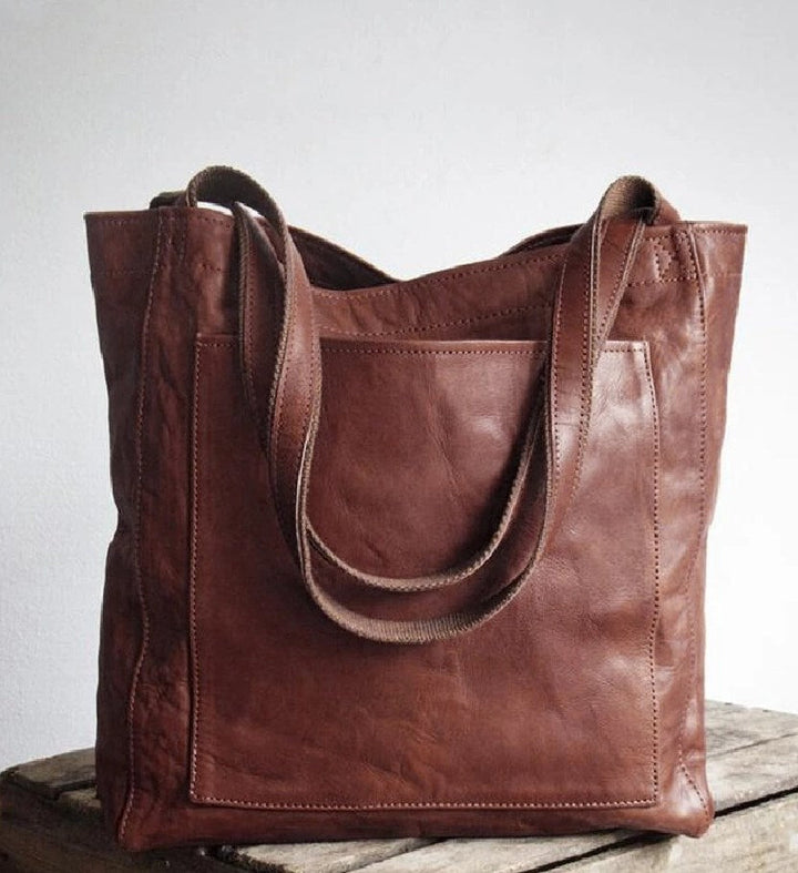 Pamela | Timeless Leather Tote Bag