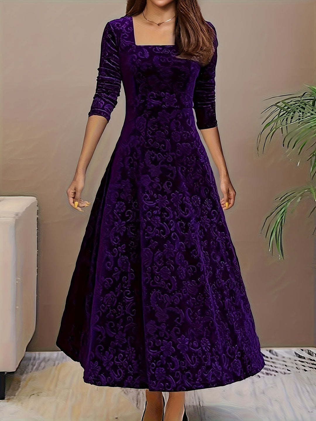 Nicola™ Luxe Velvet Dress