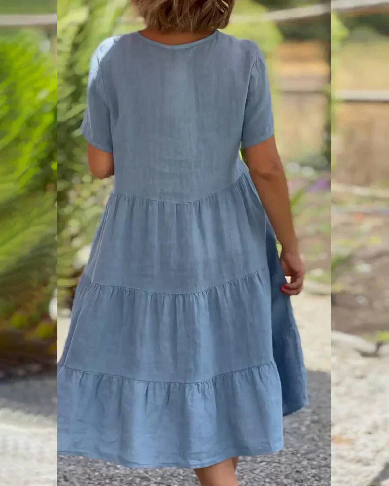 Bexley - Relaxed V-Neck Summer Dress