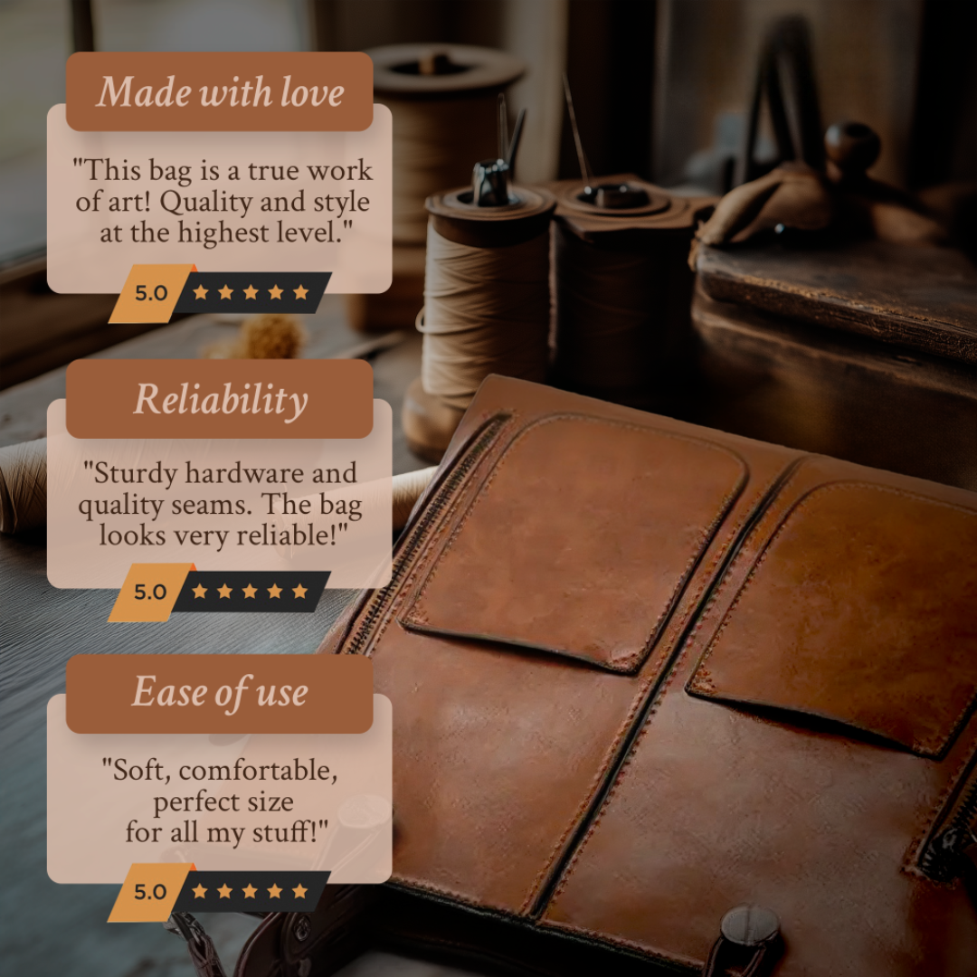 Nancy - Classic Leather Shoulder Bag with Timeless Elegance