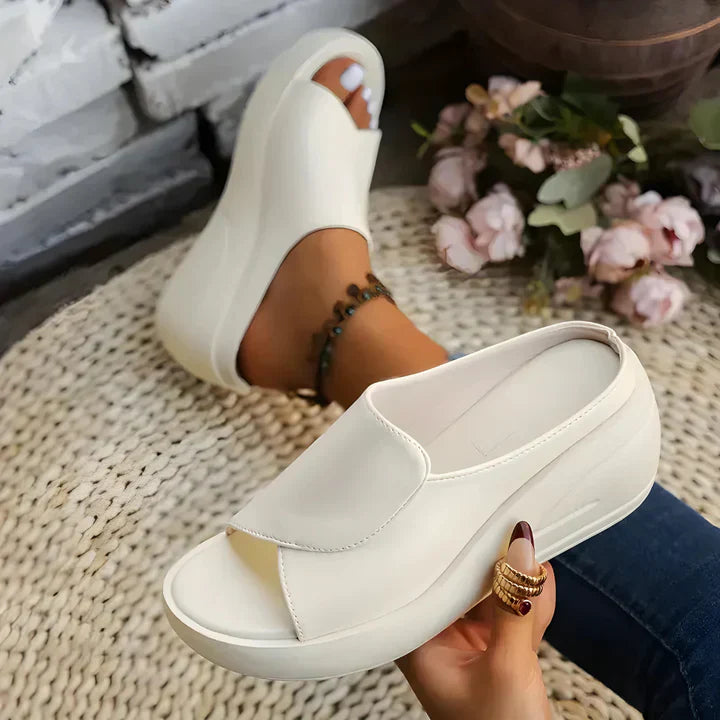 Eliza™ – Orthopedic Wedge Slip-On Sandals