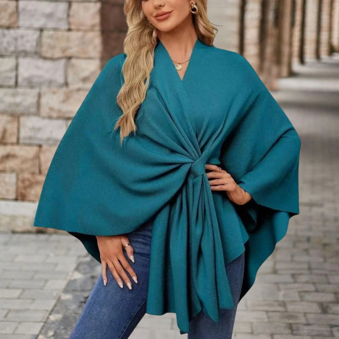 Silei | Stylish Poncho Sweater