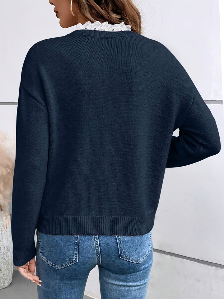 Maria | Elegant French-Collar Blouse