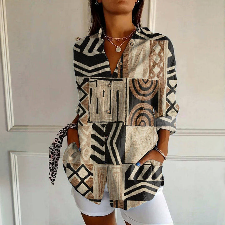 Relaxed Fit Evening Confidence Blouse