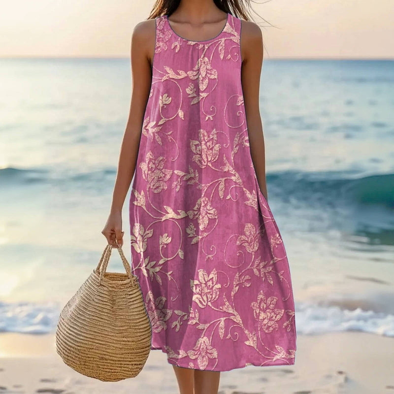 Chic Relaxed Fit Dress for Casual Outings
