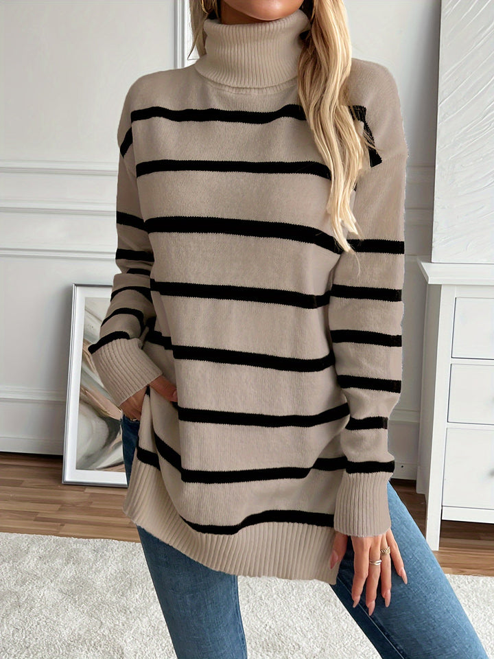 Maya - Striped Knit Sweater