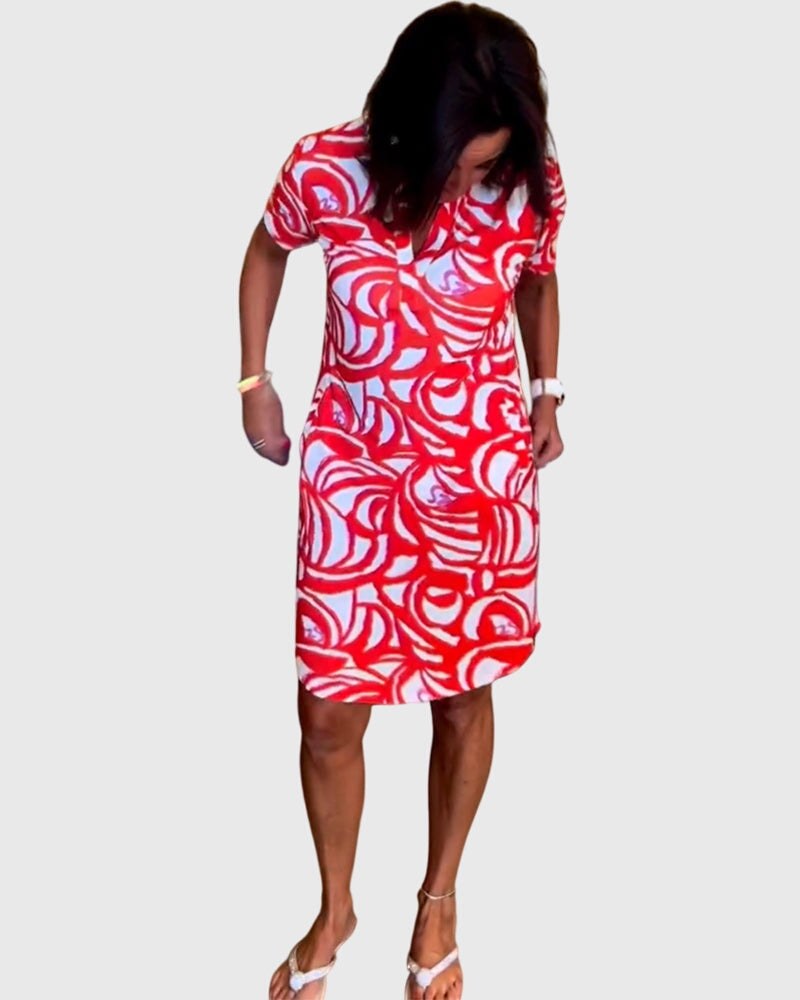 Annie | Elegant Avenue Walk Dress