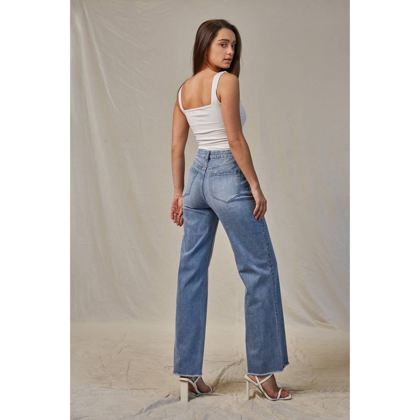 SUPER HIGH WIDE LEG -Micah Jeans