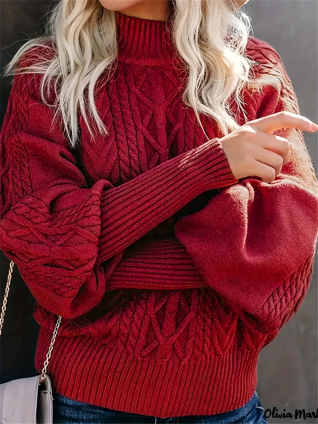 Tinsley - Comfortable Long Sleeve Knit Pullover
