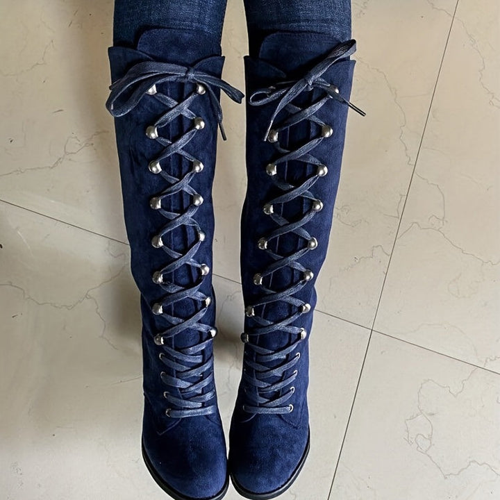 Lucia - Chic Knee-High Fashion Boots