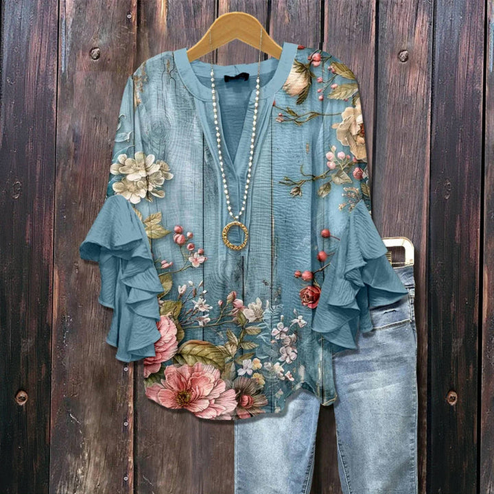 Chic Midi Blouse for Weekend Elegance