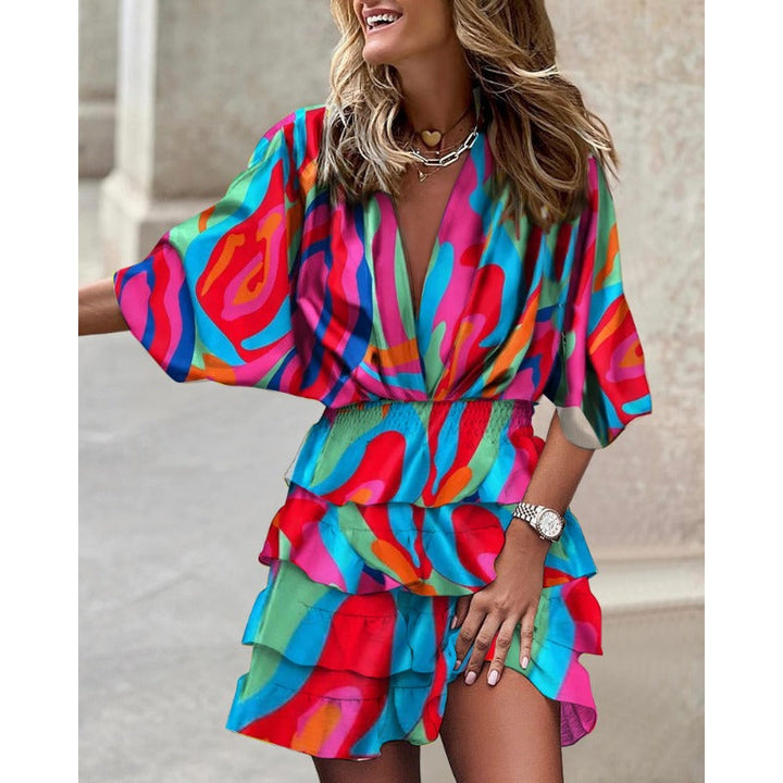 Margaret - Chic Printed Dress