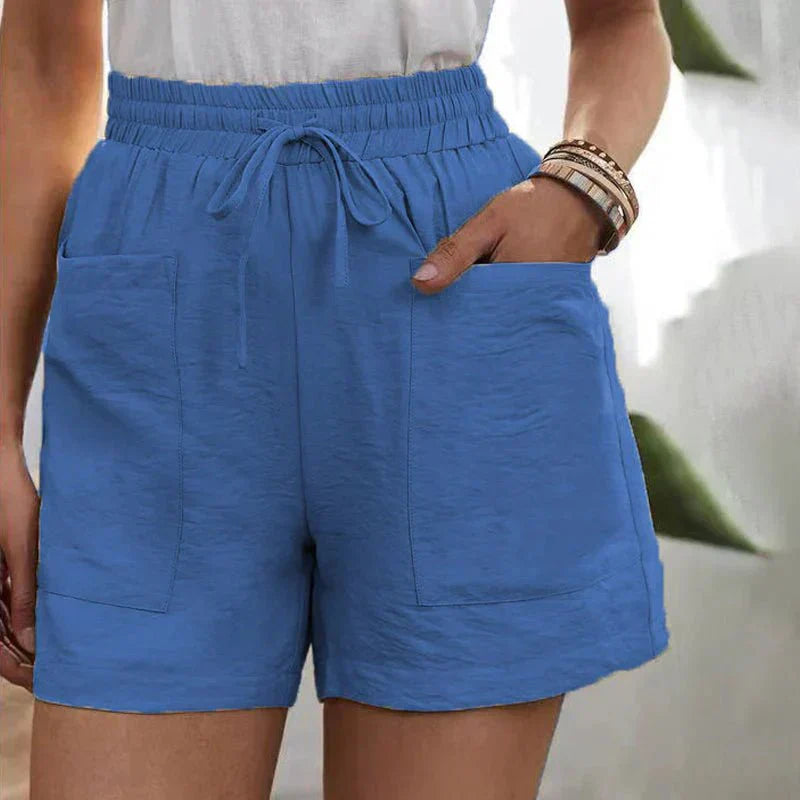 Alani | Easygoing Linen Blend Shorts