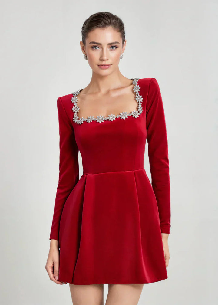 Willow™ Velvet Mini Dress