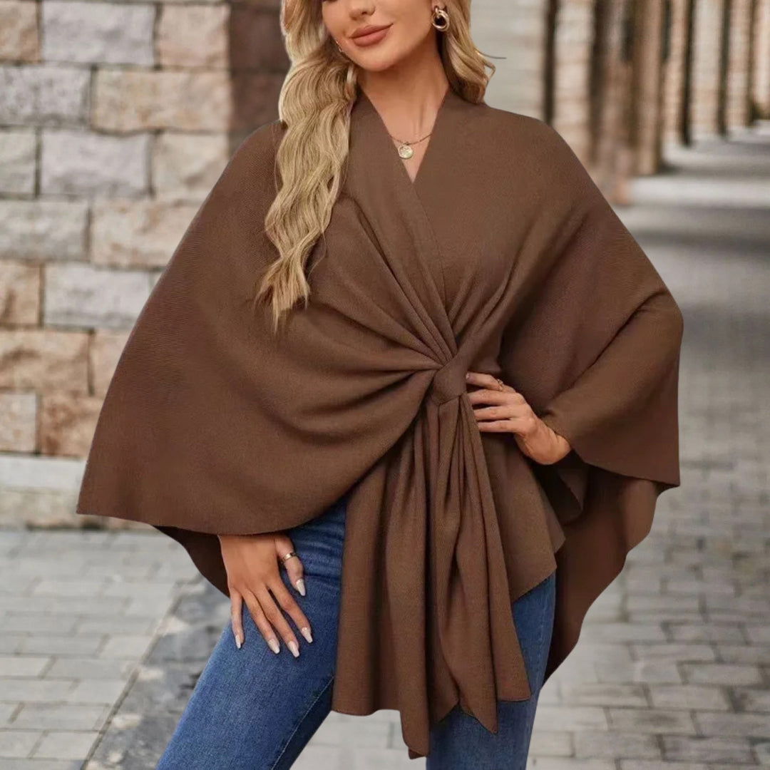 Silei | Stylish Poncho Sweater
