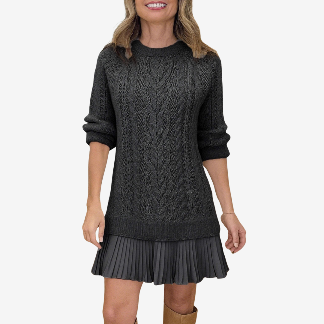 Emma - Cozy Knit Jersey Dress