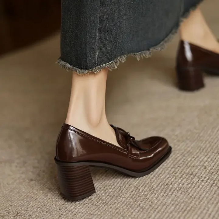 Dorothy Classic Loafer Heels