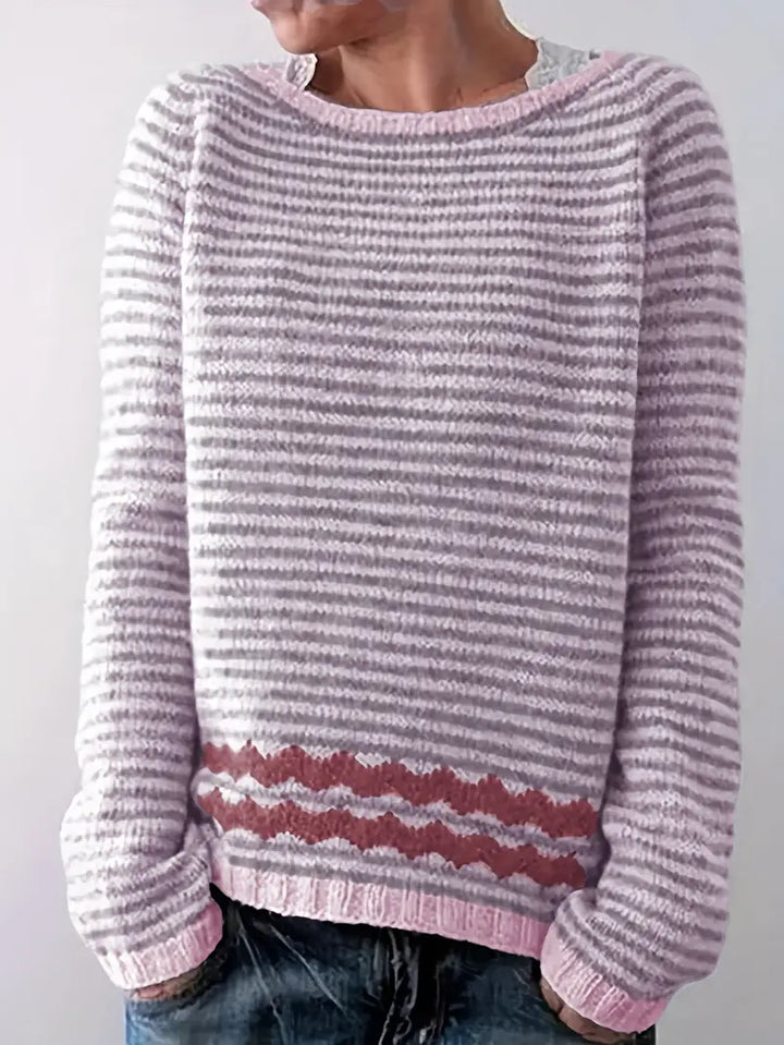 Women's Relaxed Striped Sweater