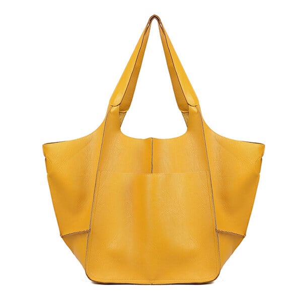 Ruth - Classic Elegance Leather Tote Bag