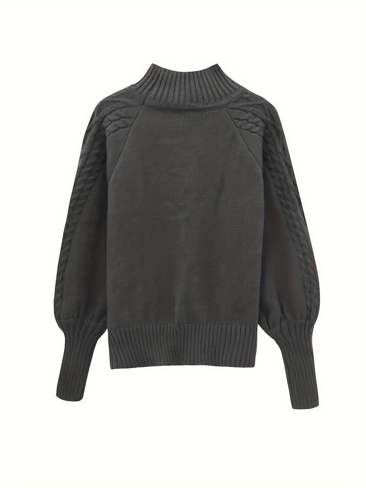 Tinsley - Comfortable Long Sleeve Knit Pullover