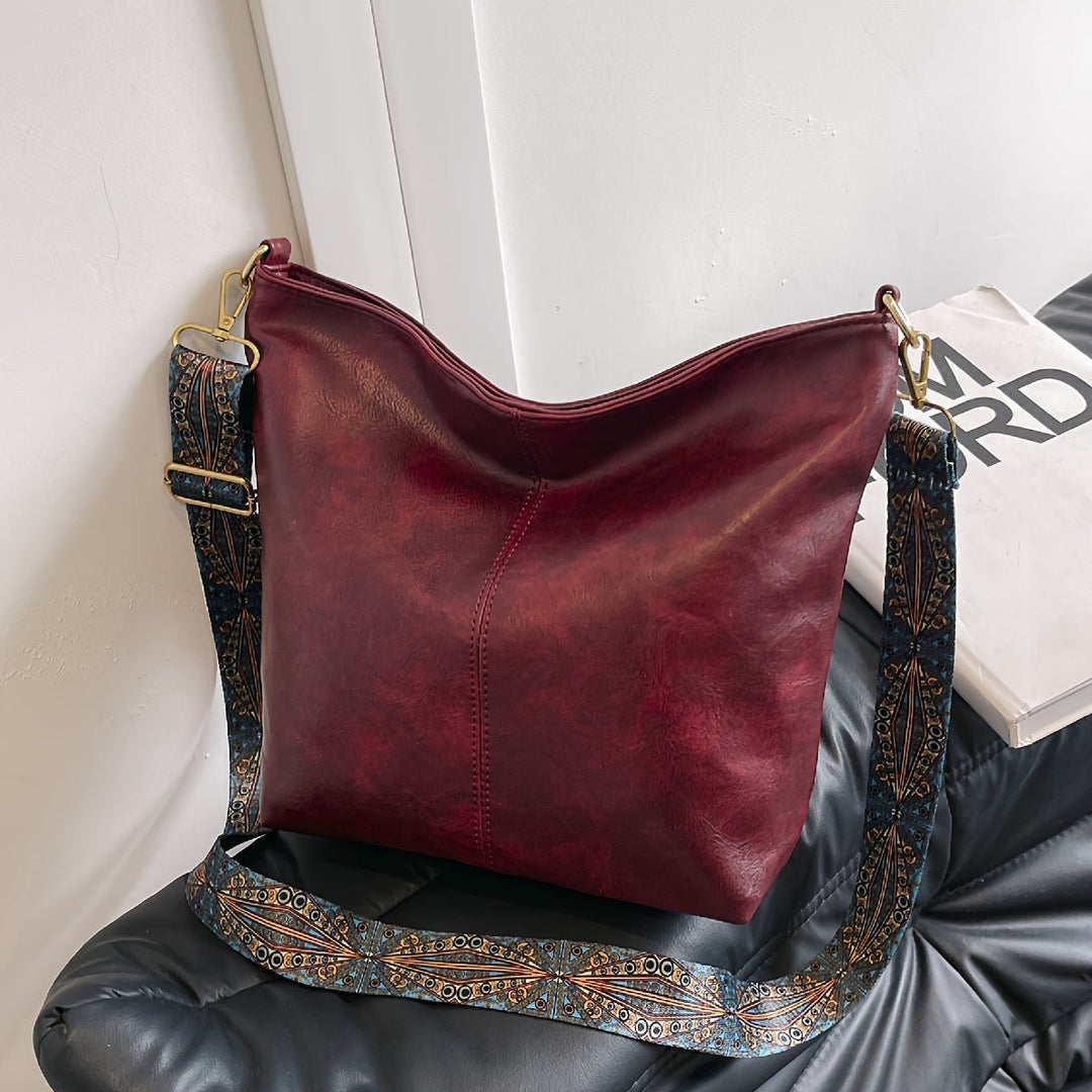 OLIVIA | Timeless Leather Tote Bag