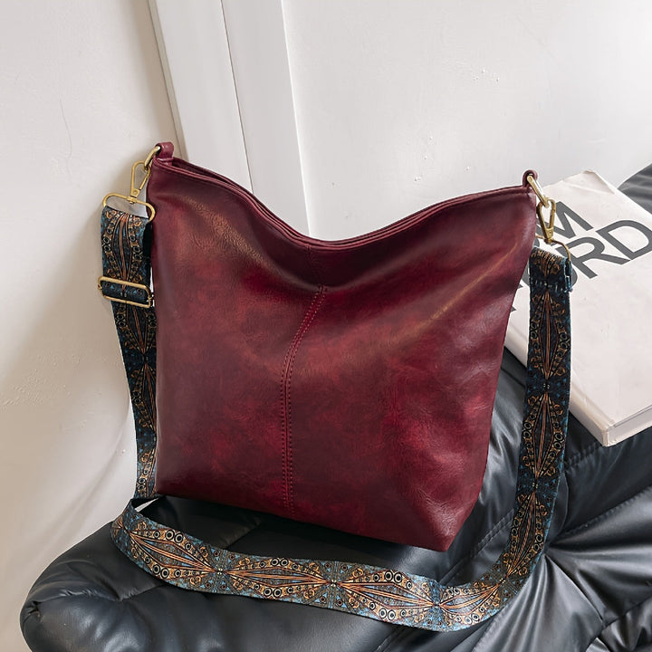 OLIVIA | Timeless Leather Tote Bag