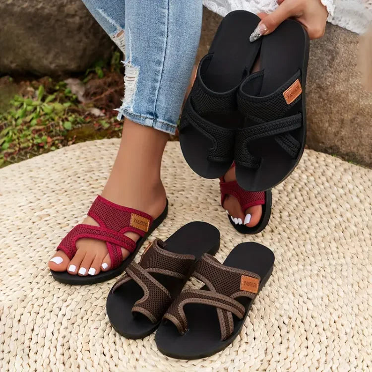 Brianna | Beach-Ready Mesh Sandals