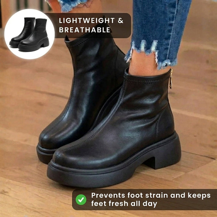 Stylish Orthopedic Boots with Distinctive Design