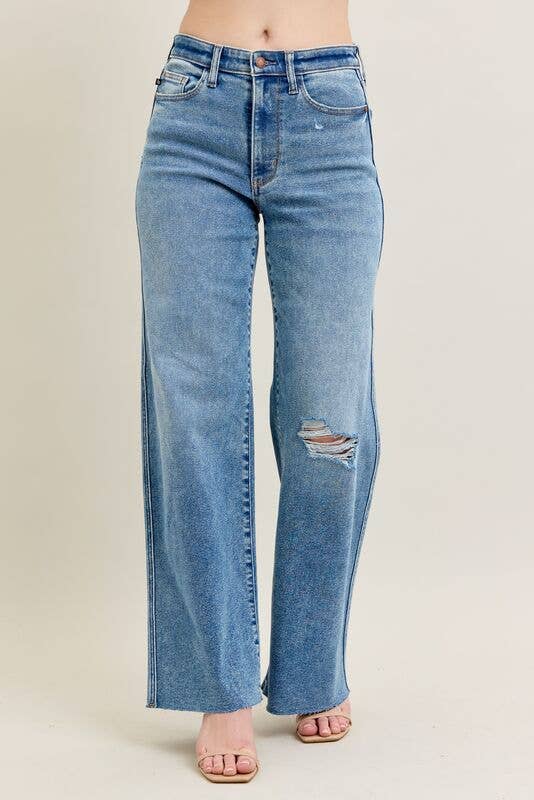 Judy Blue Vintage Wash Wide Leg