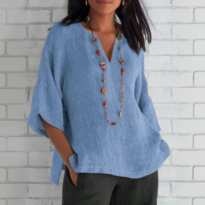 Elegant Loose-Fit Blouse for Parties