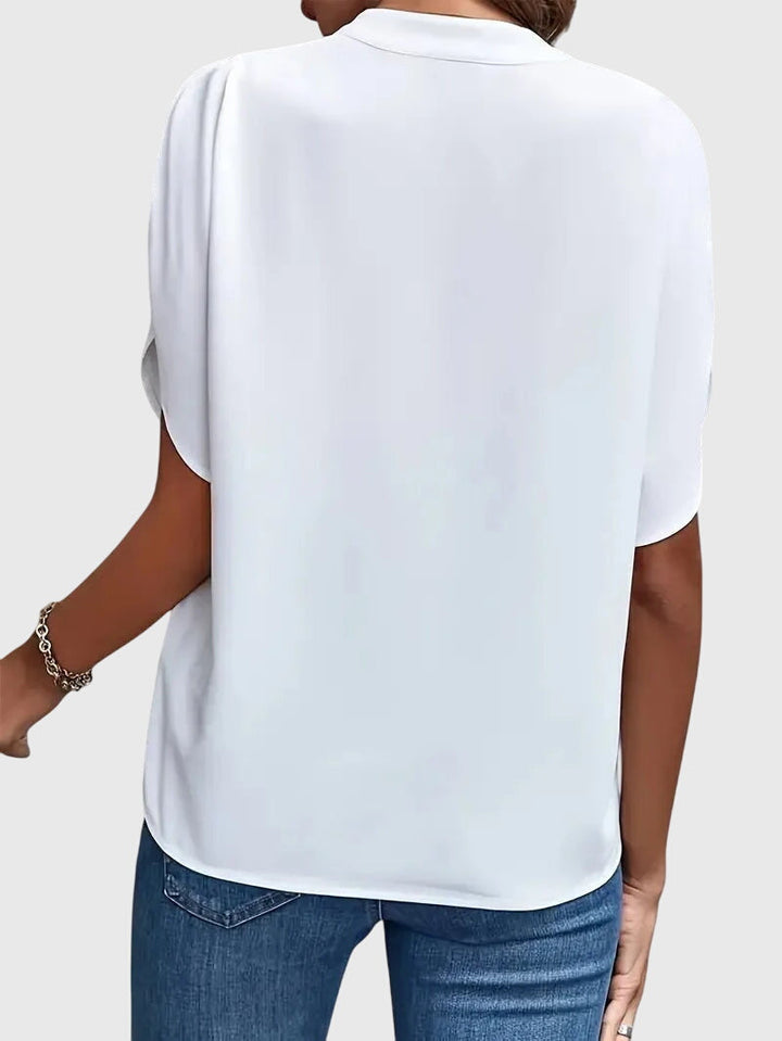Beatrix™ | Luxuriously Soft V-Neck Blouse
