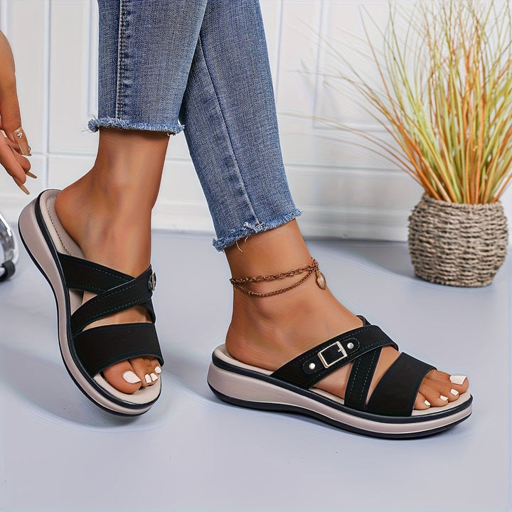 Carol | Cozy Slip-On Sandals