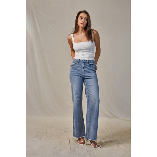SUPER HIGH WIDE LEG -Micah Jeans