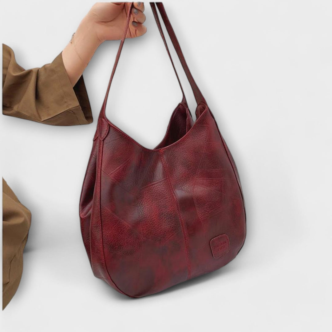 Olivia - Classic Leather Vintage Bag