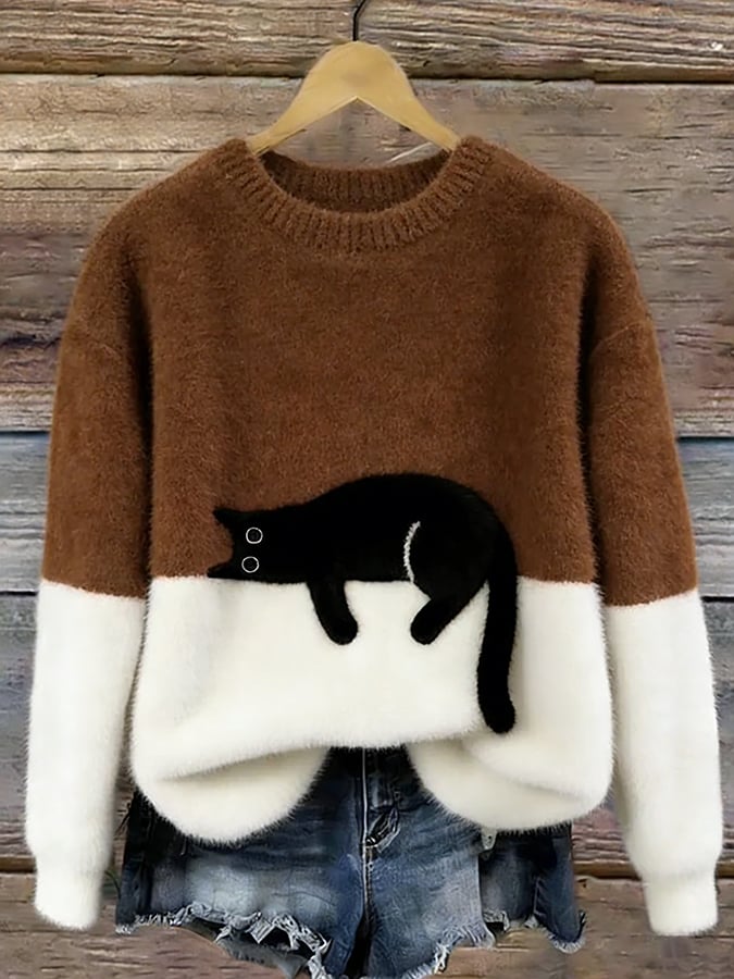LunaCat Snug Sweater