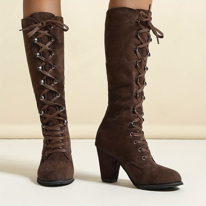 Lucia - Chic Knee-High Fashion Boots