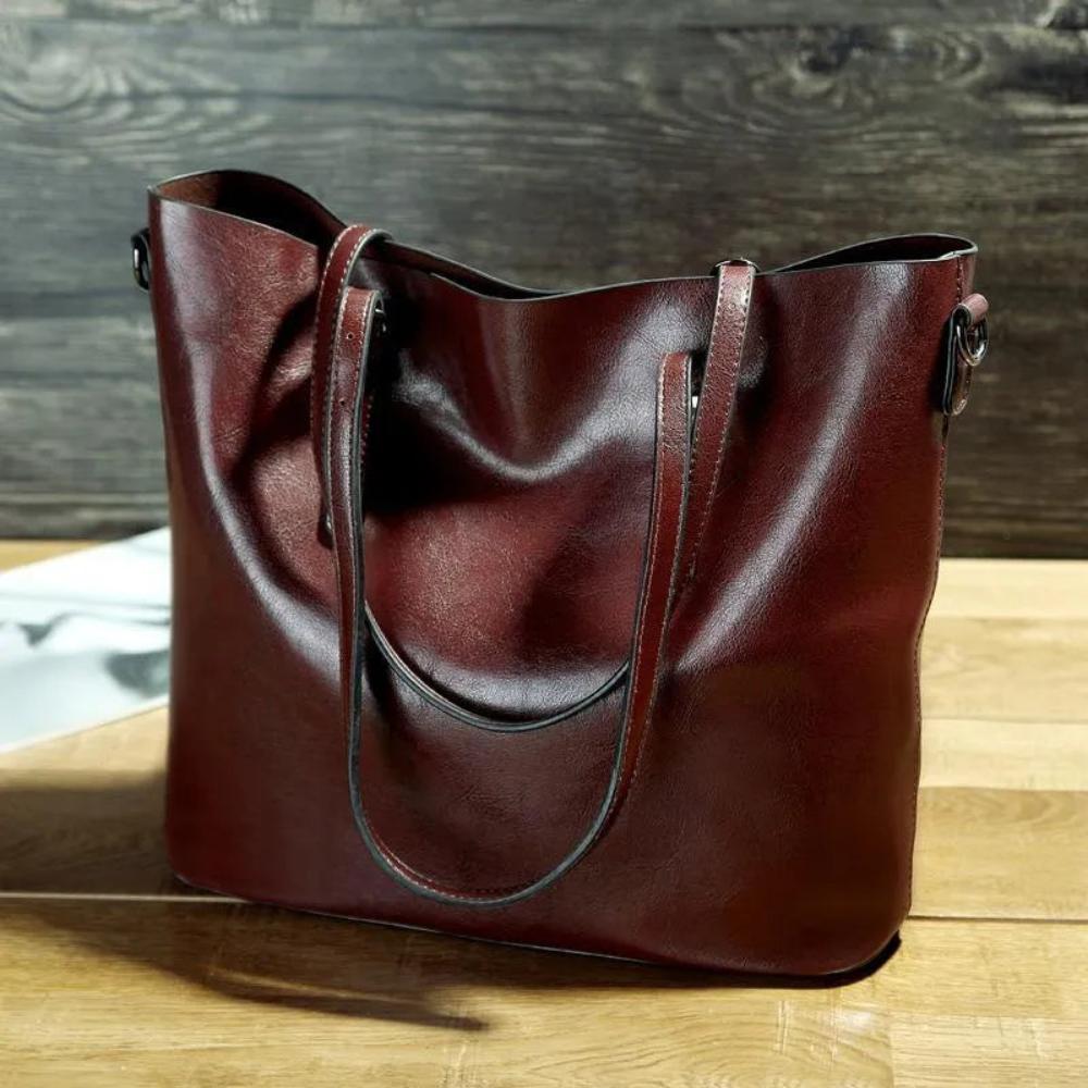 Jane | Classic Vintage Leather Handbag