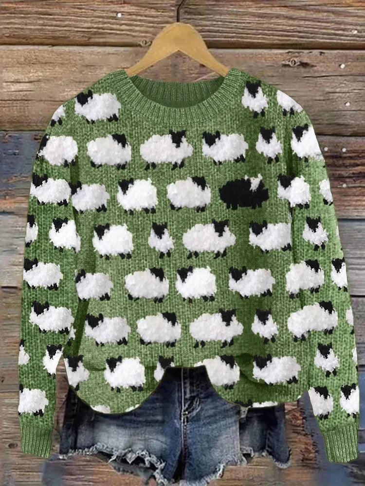 LYRAVESSA – Warm and Cozy Holiday Knit Sweater