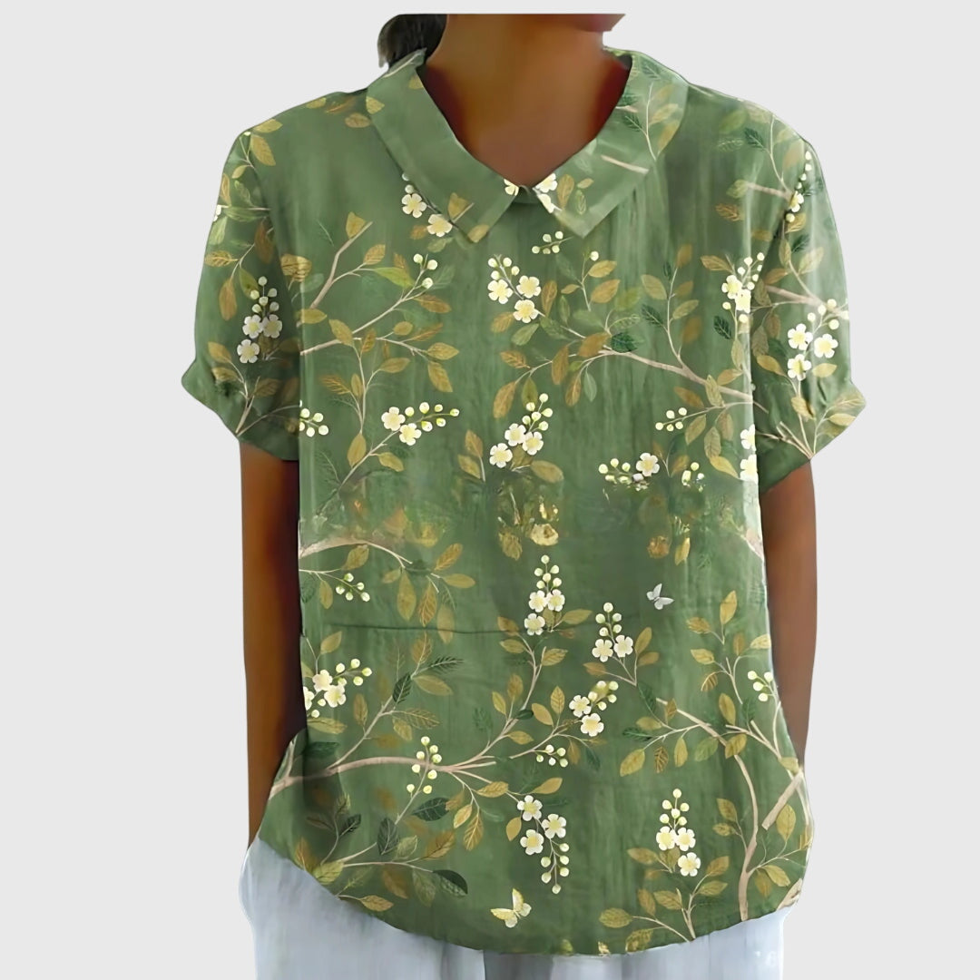 Jenna™ Floral Print Blouse