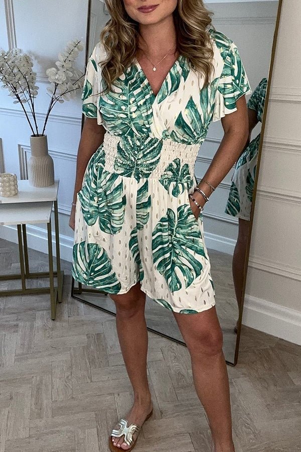 Ariella | Stylish Leaf Pattern