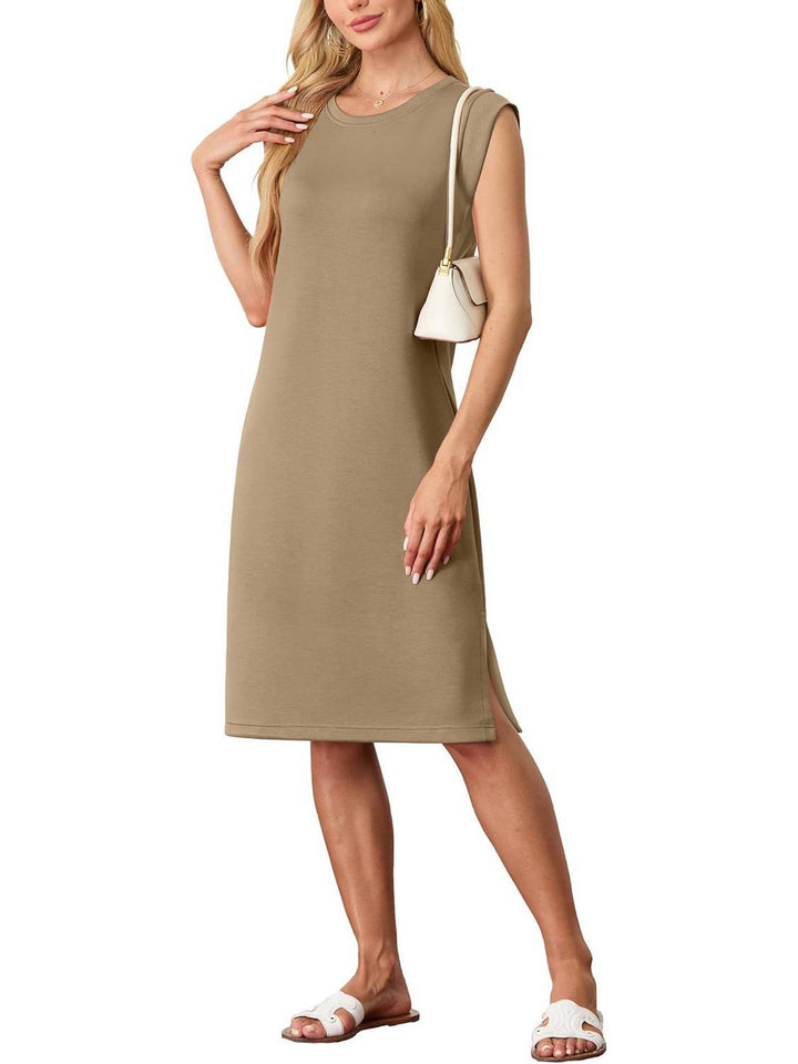 Debra | Relaxed Fit Midi Dress with Pockets