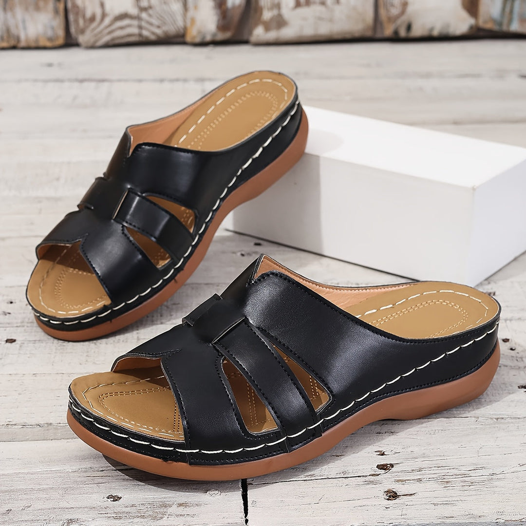 Clarissa | Cozy Slip-On Sandals