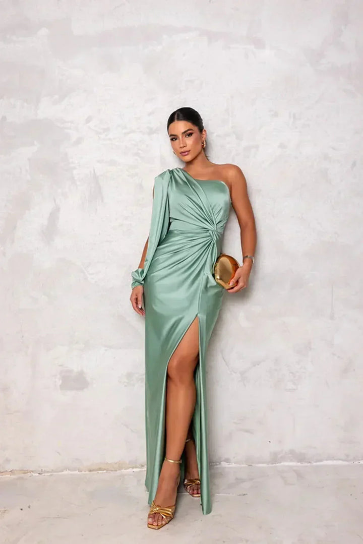 Alison - Chic Slit Maxi Gown