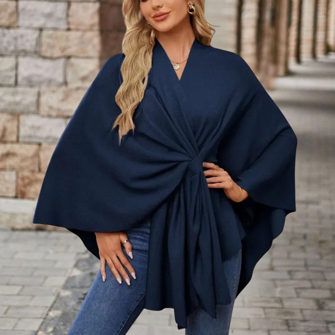 Silei | Stylish Poncho Sweater
