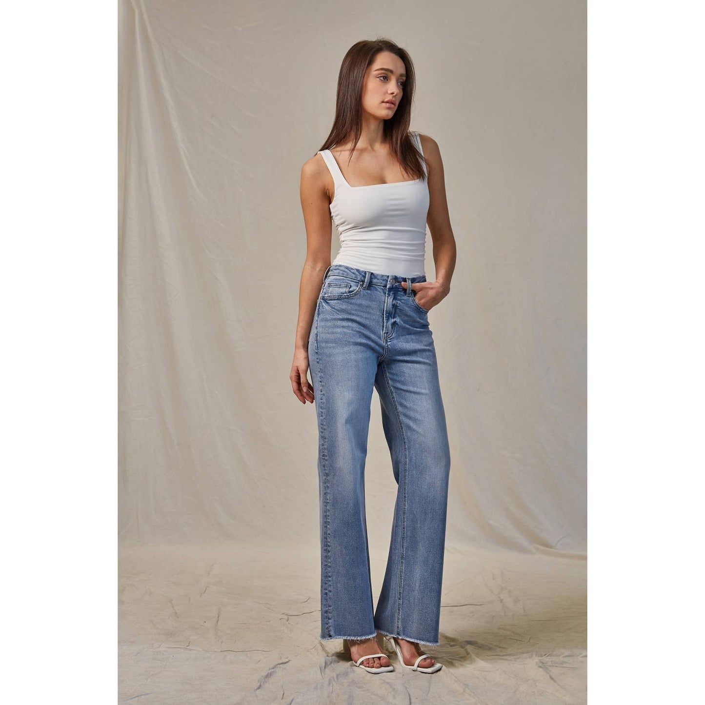 SUPER HIGH WIDE LEG -Micah Jeans