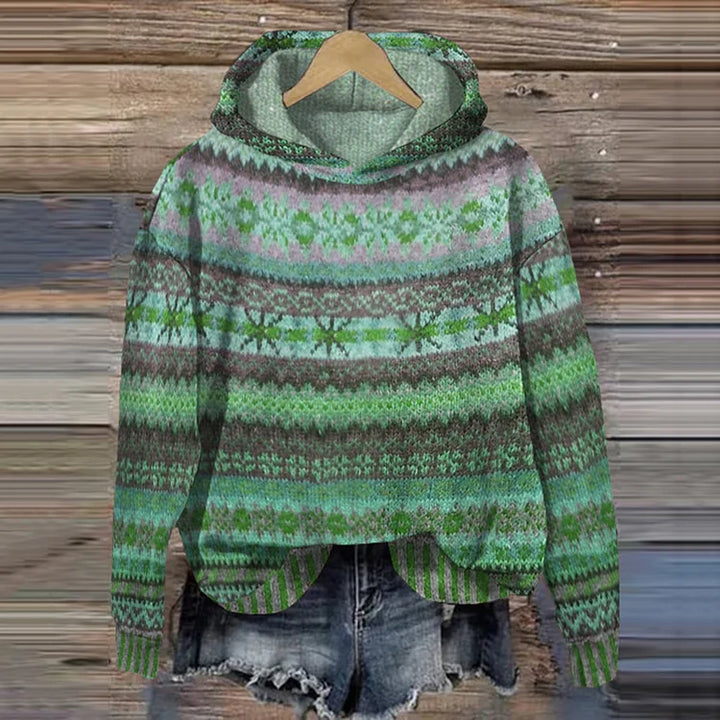Gaby | Retro Ethnic-Inspired Hoodie