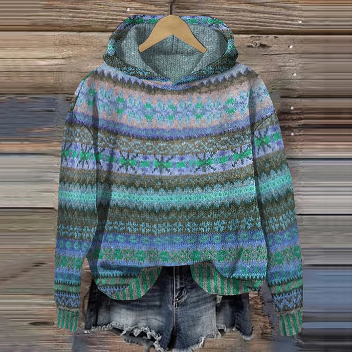 Gaby | Retro Ethnic-Inspired Hoodie