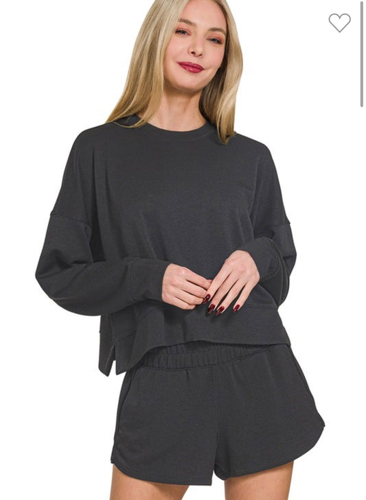 Scuba Long Sleeve & Shorts set