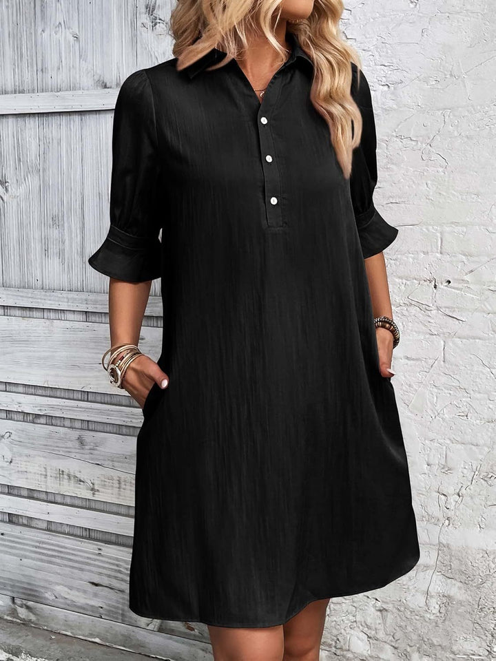 Cameron | Sophisticated Ruffled Dress