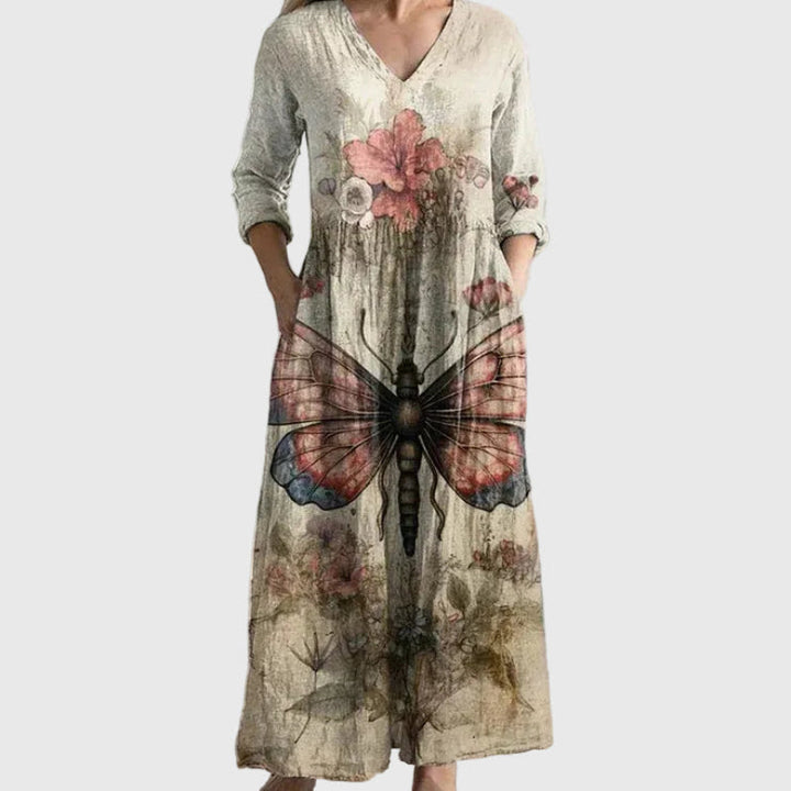Willow | Elegant Flowing Maxi Dress